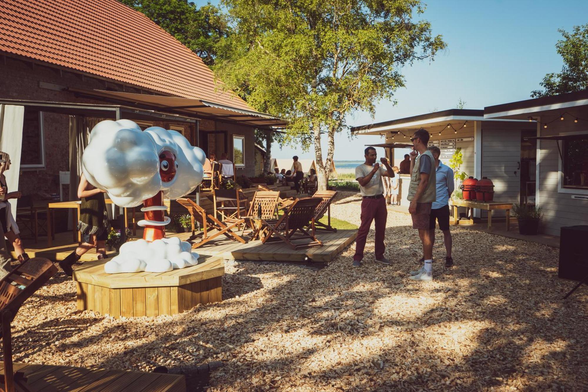 Mia Glamping Orissaare Exterior foto